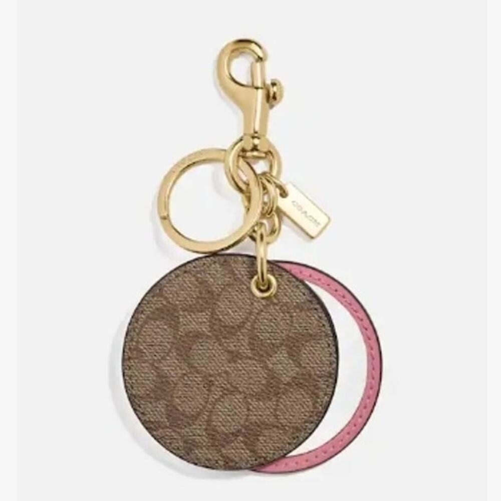 New Coach KeyChain With Mirror Charms bag